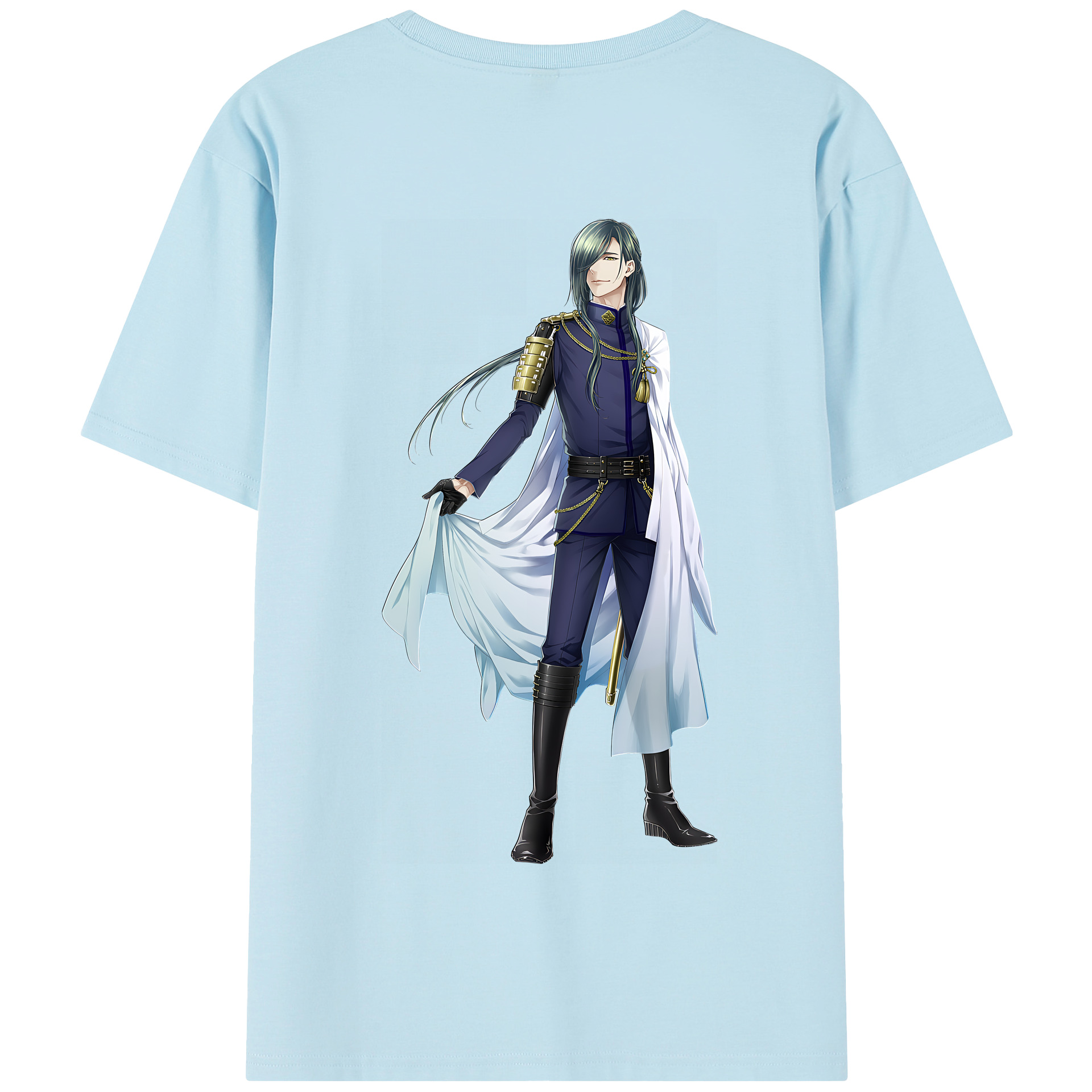 （画像用） 刀剣乱舞 Touken Ranbu 綿100％半袖Tシャツ（背面プリント）